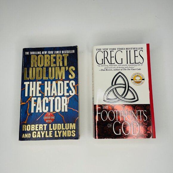Collection of 4 Great Techno Thriller Paperbacks - Picture 2 of 3